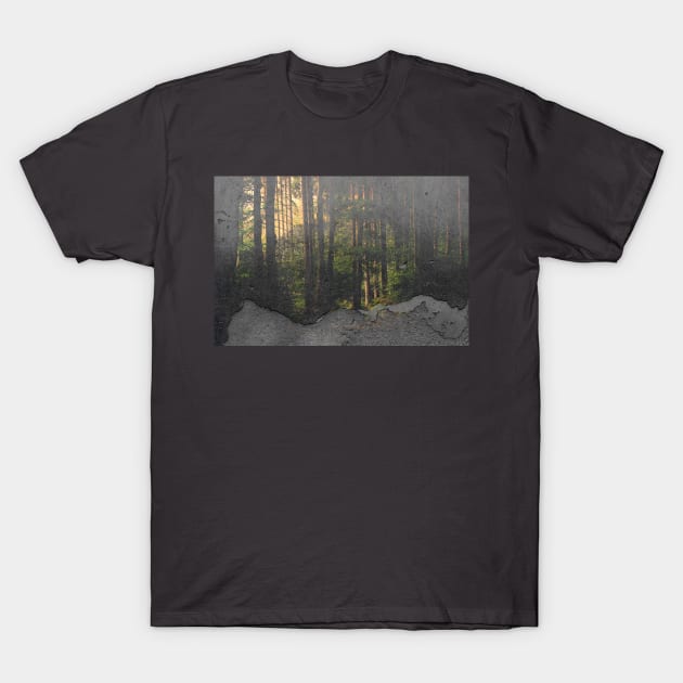 Concrete Deforestation T-Shirt by shanestillz